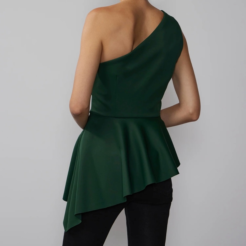 XL- Sleeveless One-Shoulder